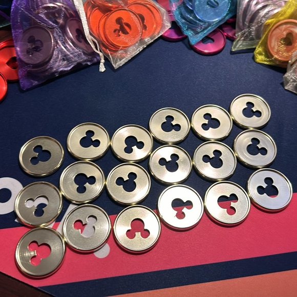 Happy Planner - Classic Gold Metal Mickey Mouse Discs - 11CT - Picture 3 of 5